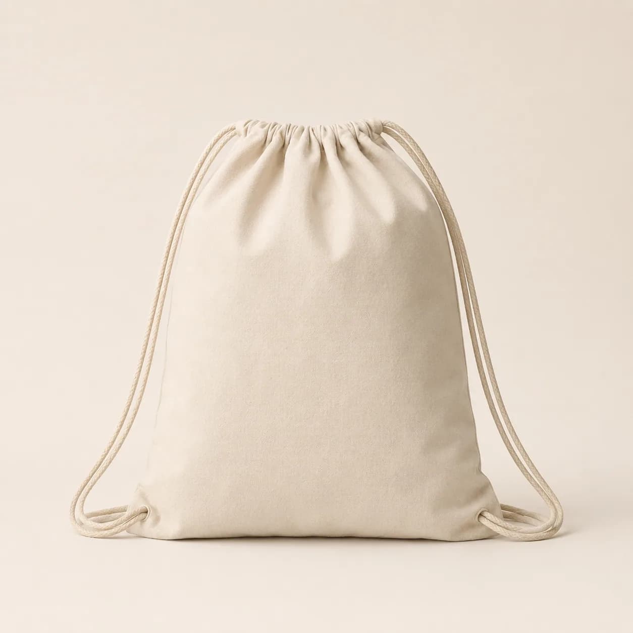 Custom drawstring bag branded with your logo