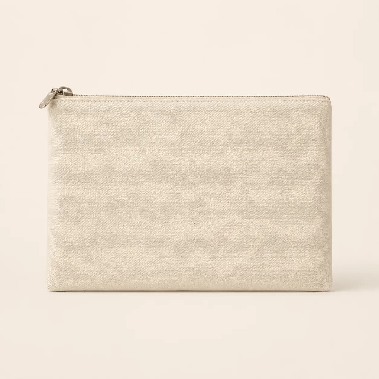 Custom zip pouch branded with your logo