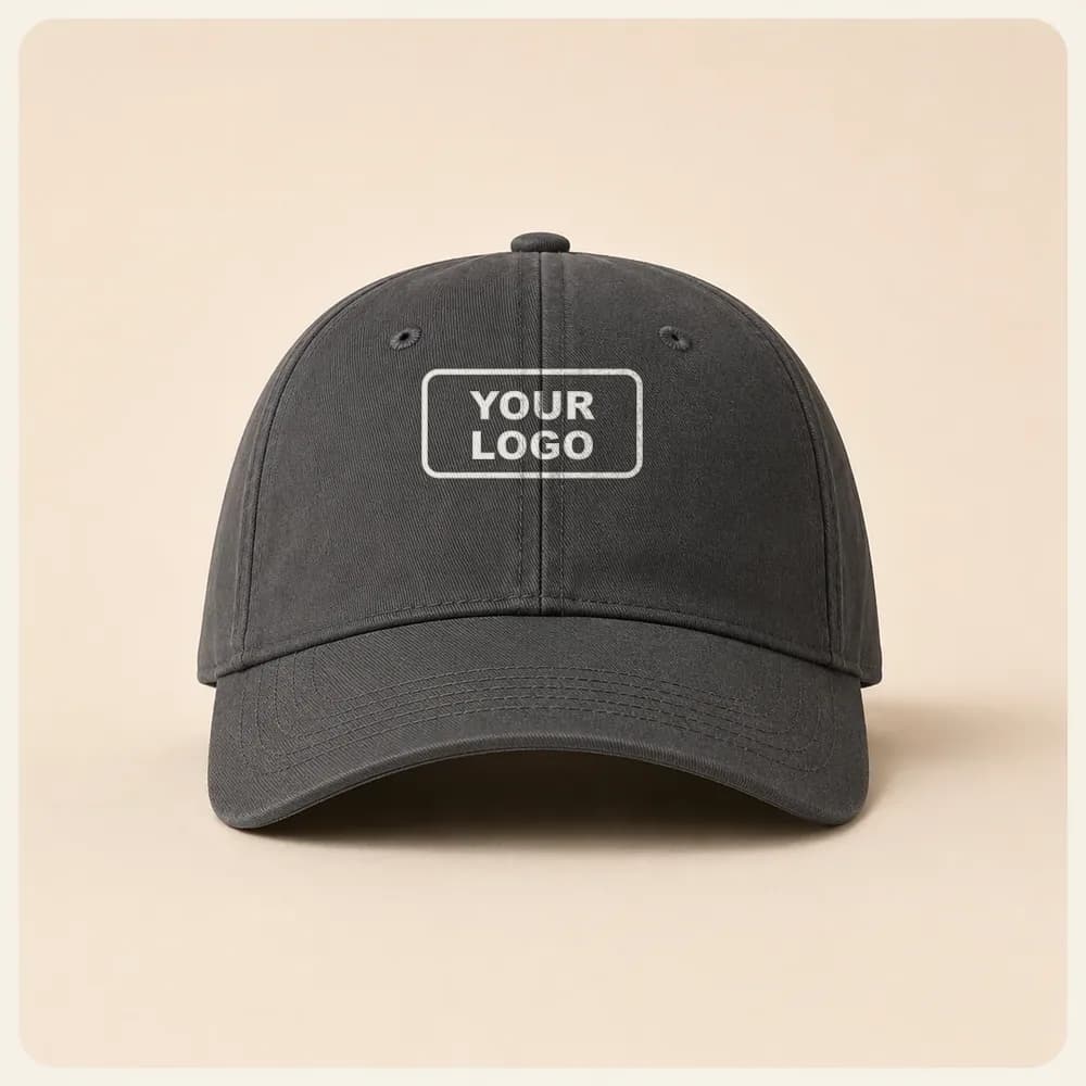 Sample design: Your logo on a cap