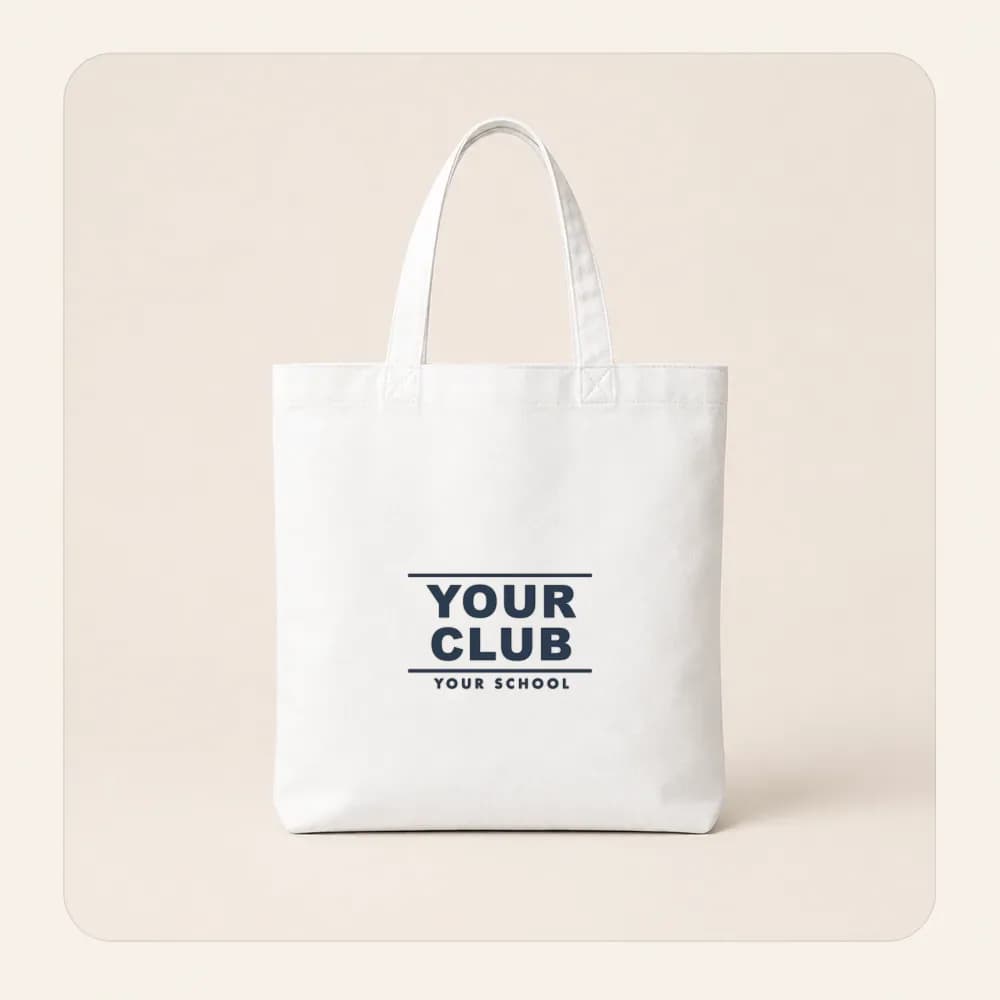 Sample design: Your Club classic on a tote bag
