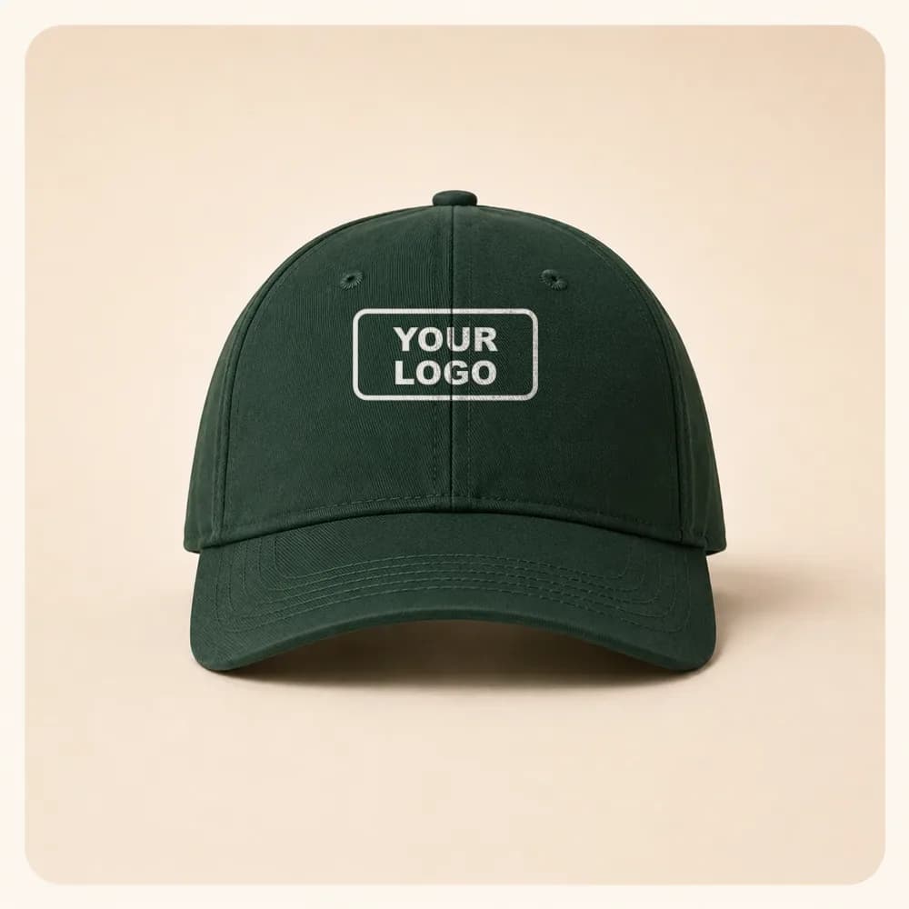 Sample design: Your logo on a cap