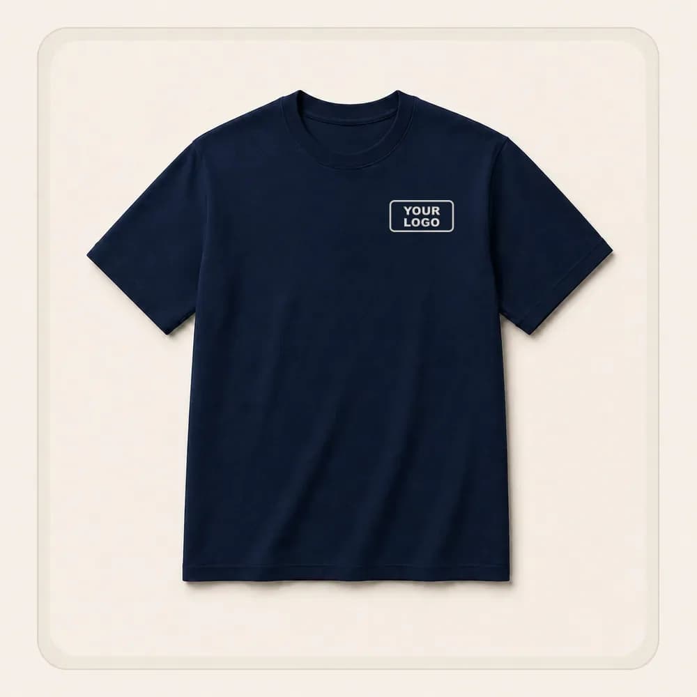 Sample design: Your logo on a t-shirt