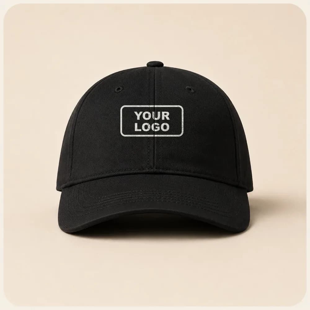 Sample design: Your logo on a cap