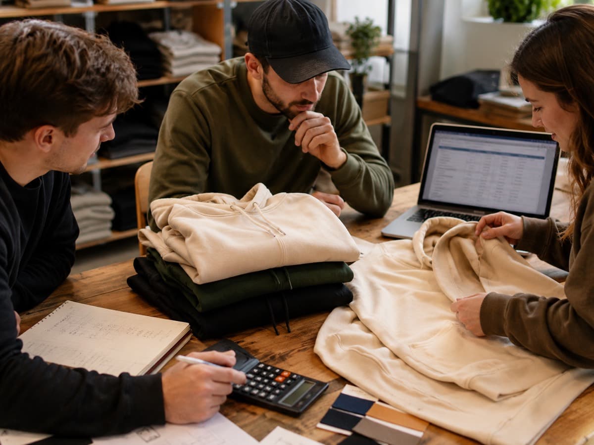 What 150 custom hoodies cost: a worked example — custom branded merch insights from Your Merch Factory