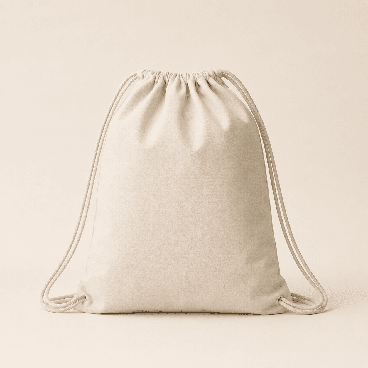 Custom drawstring bag branded with your logo