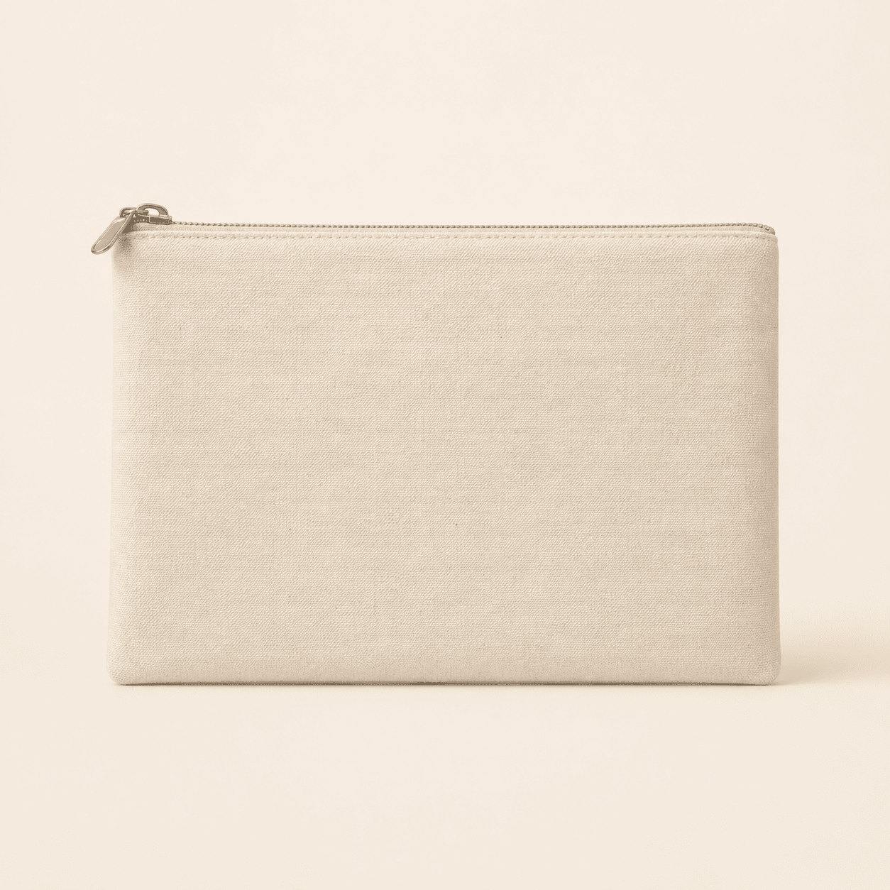 Custom zip pouch branded with your logo