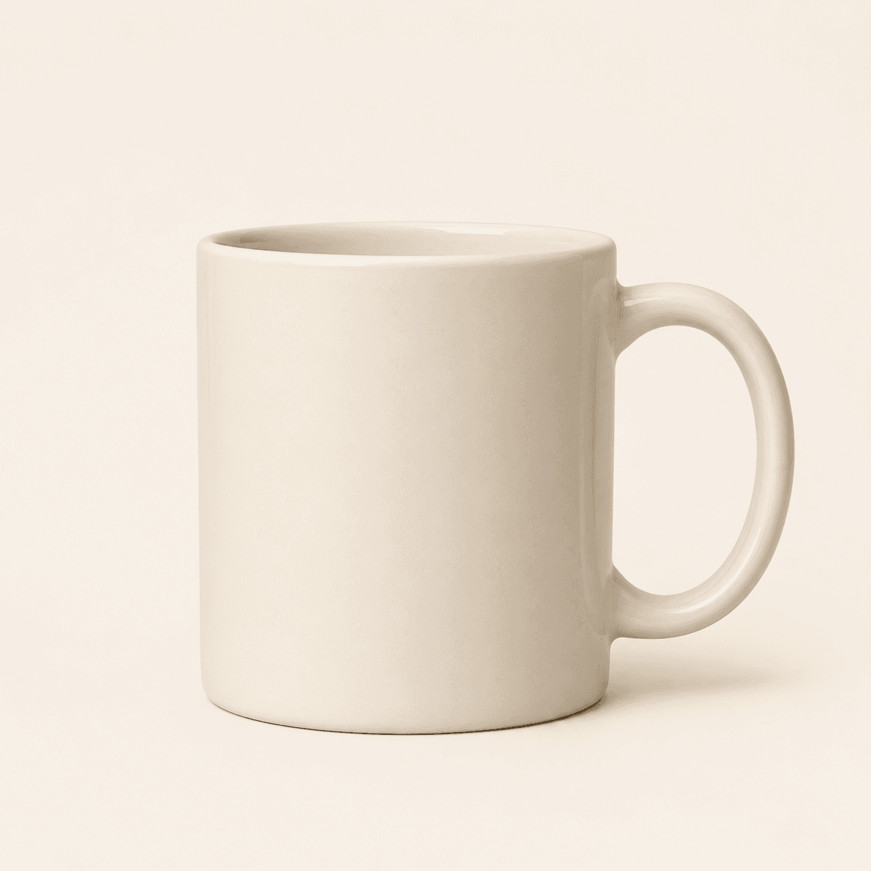 Custom ceramic mug branded with your logo