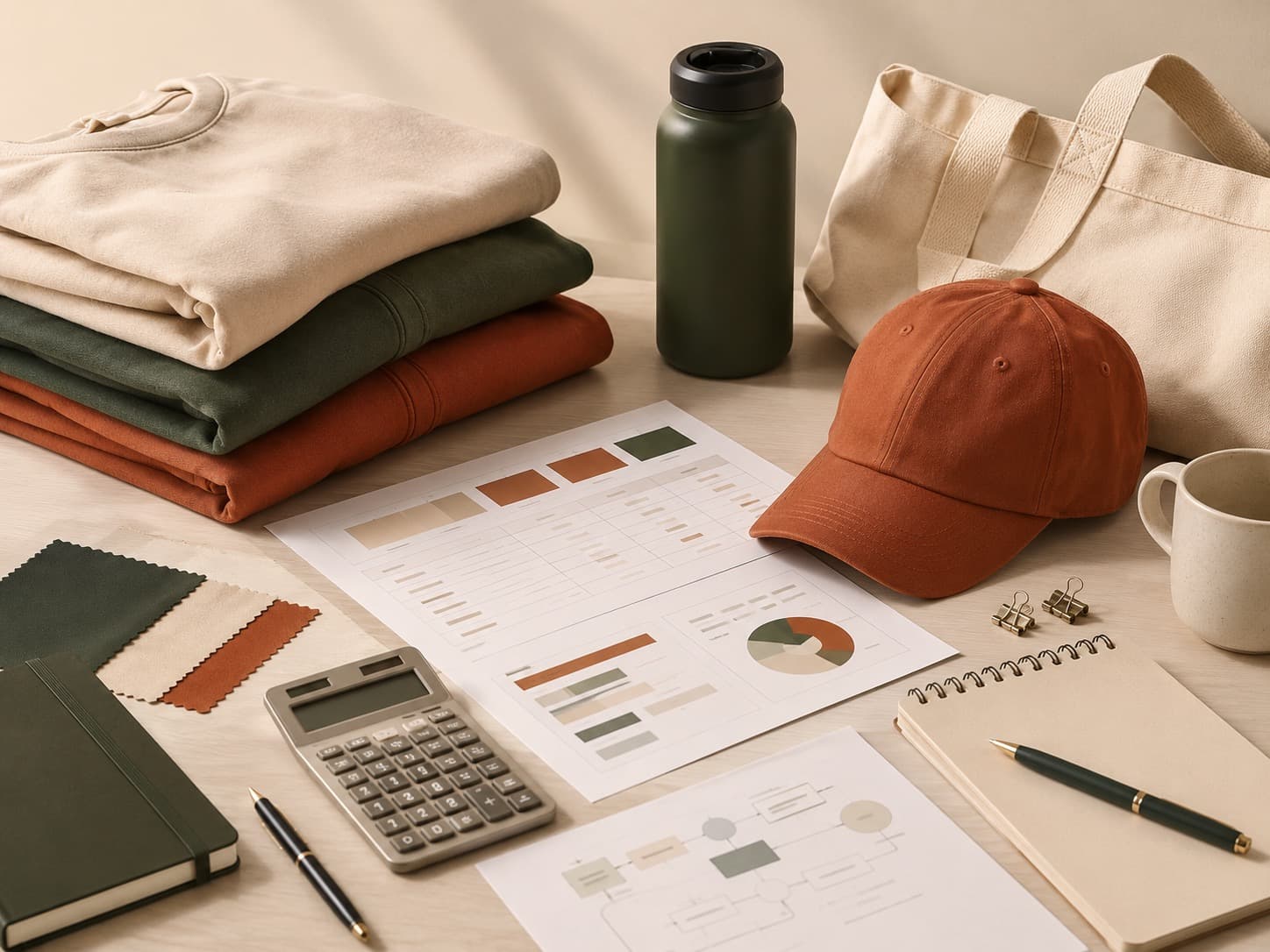 A simple guide to merch budgets and minimums — custom branded merch insights from Your Merch Factory