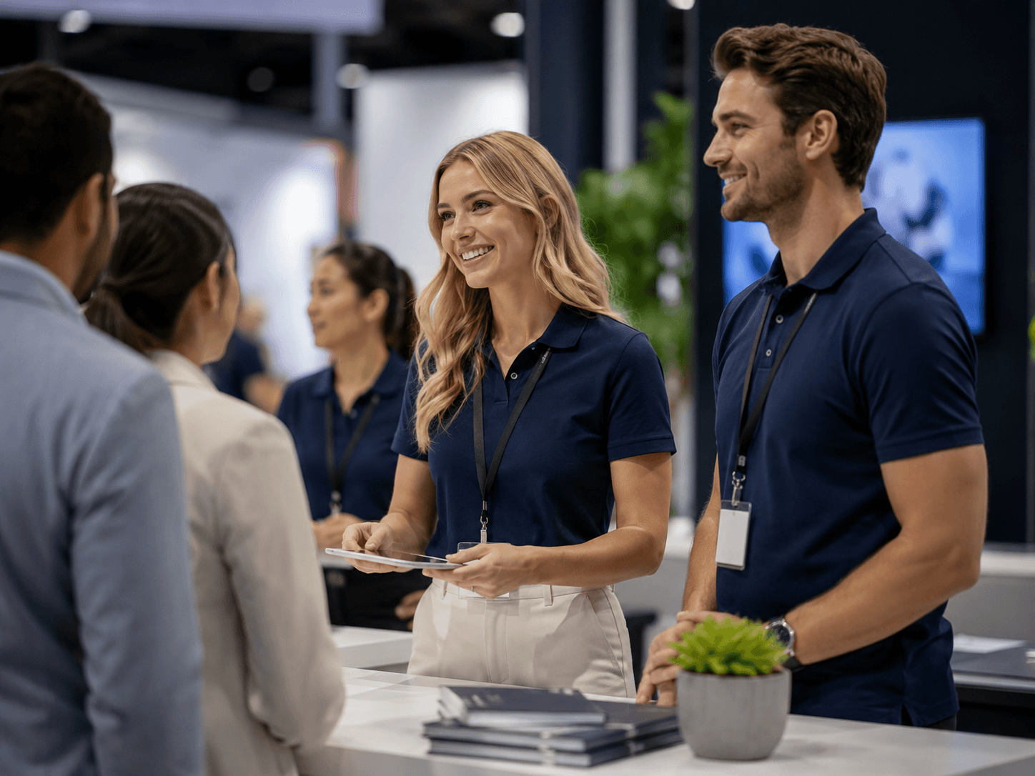 Booth staff apparel for trade shows — custom branded merch insights from Your Merch Factory