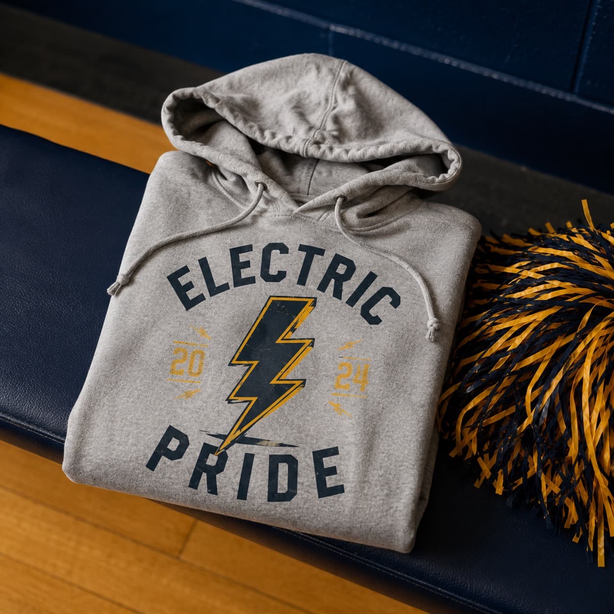 Custom team hoodies for a school program