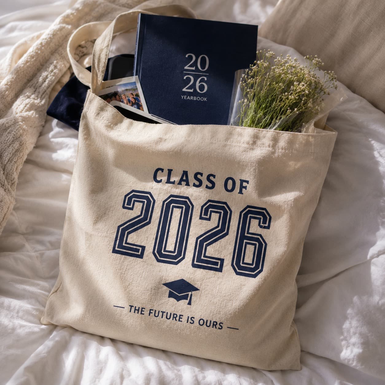 Totes for senior events and grad night