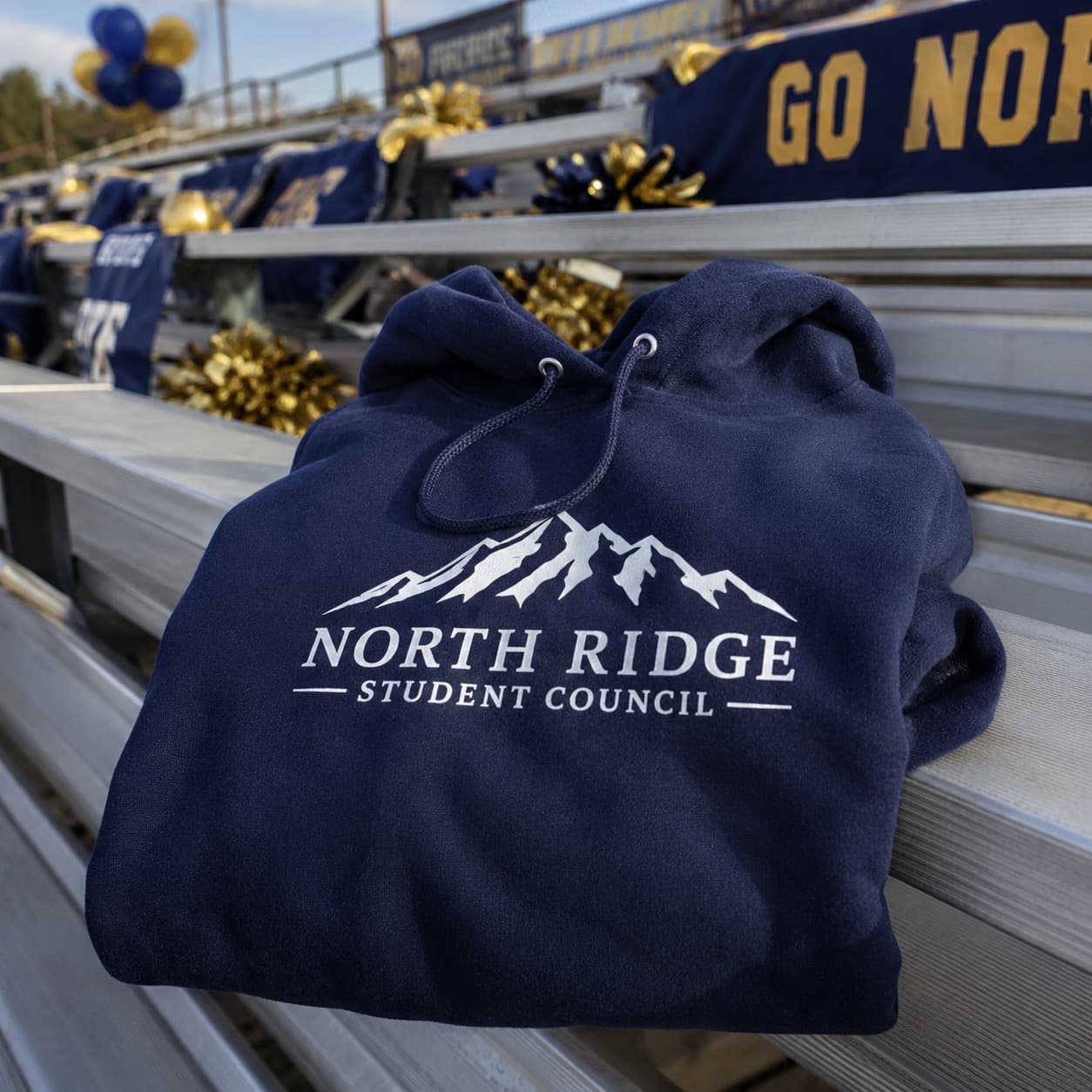 Custom hoodies for a student council