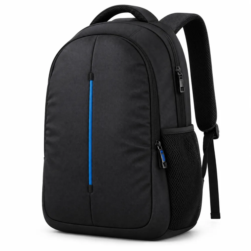 Backpack: Black, front